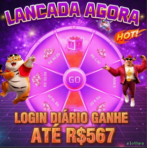 Bônus boas-vindas slothpg R$100